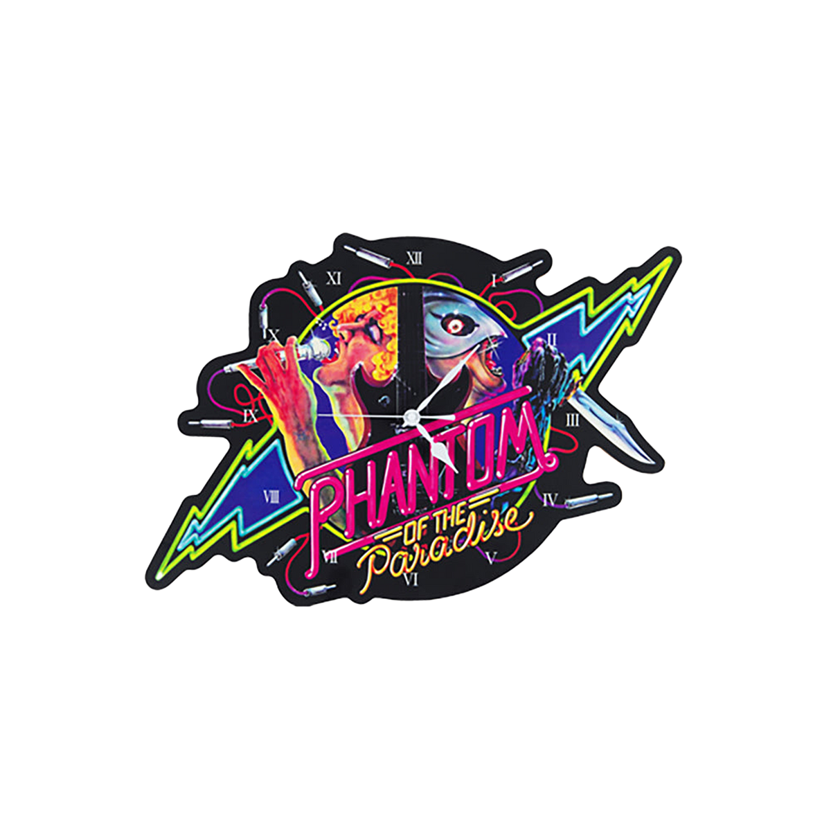 MLE Phantom of the Paradise シリーズ WALL CLOCK × KARIMOKU