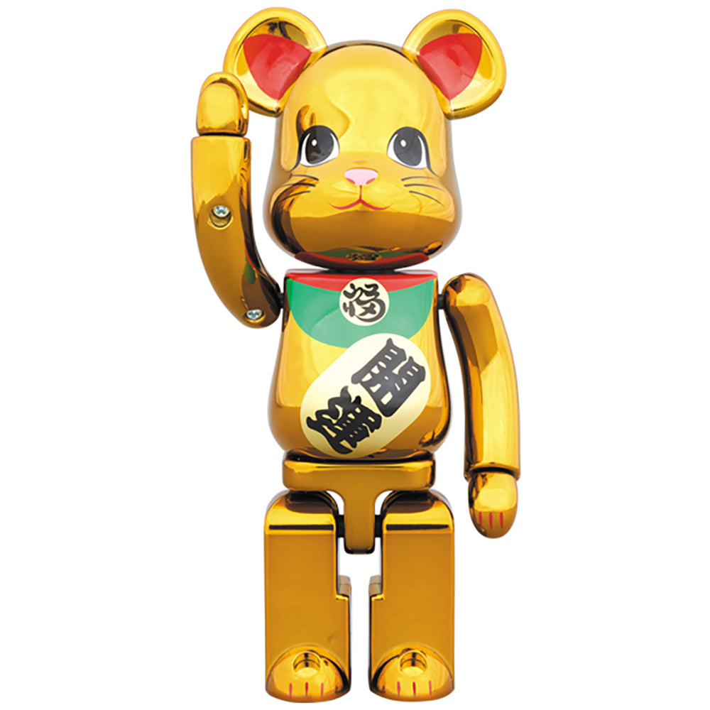 超合金 BE@RBRICK 招き猫 金メッキ 参_0