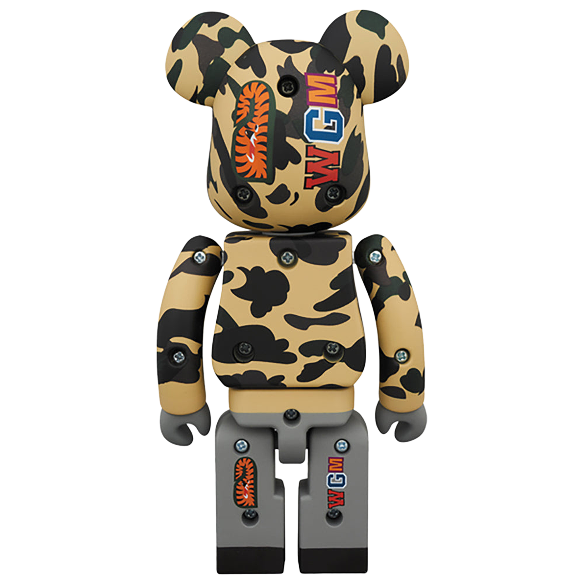 1ST CAMO SHARK BE@RBRICK 超合金 GREEN／YELLOW