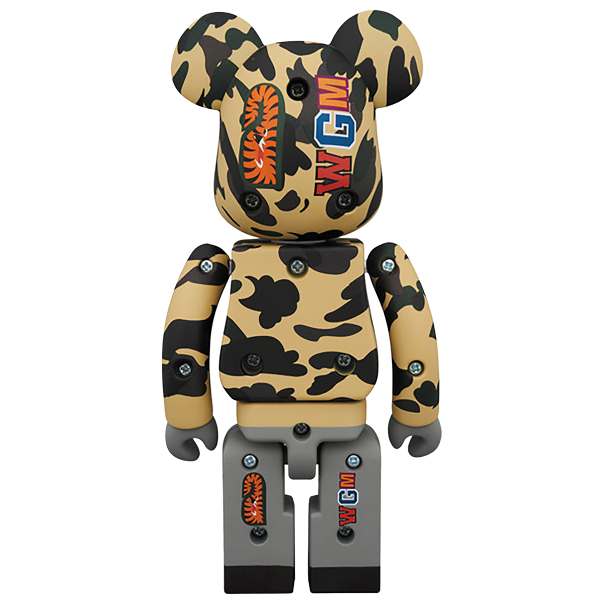 1ST CAMO SHARK BE@RBRICK 超合金 GREEN／YELLOW