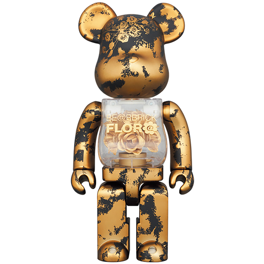 BE@RBRICK FLOR@ GOLD 400％