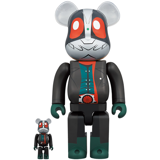 BE@RBRICK 仮面ライダー第2号 (シン・仮面ライダー) (コートVer.) 100％ & 400％