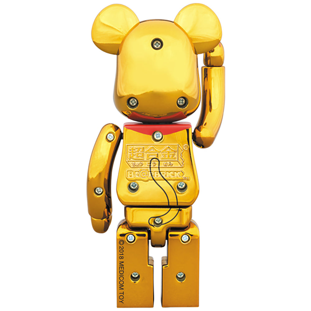 超合金 BE@RBRICK 招き猫 金メッキ 参_1
