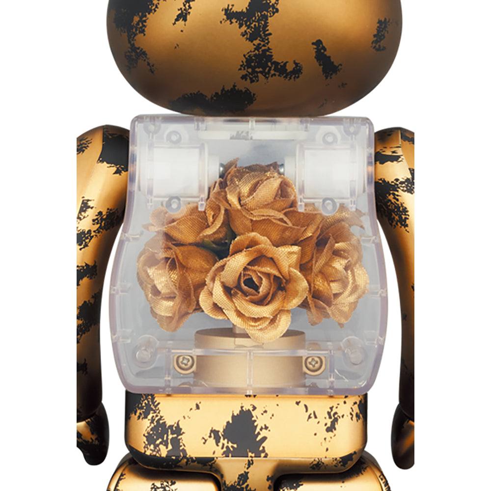 BE@RBRICK FLOR@ GOLD 400％_1