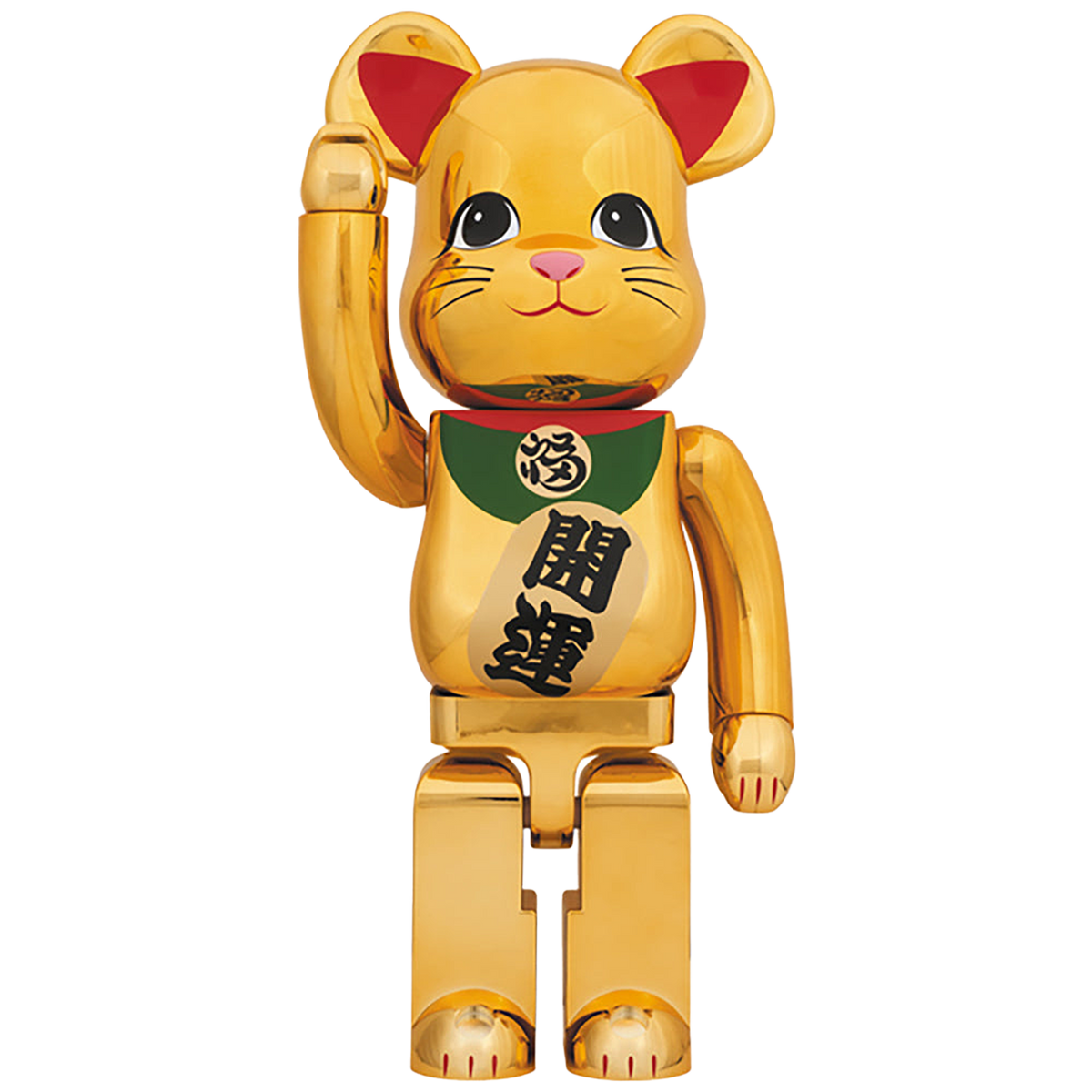 BE@RBRICK 招き猫 金メッキ 参 1000％