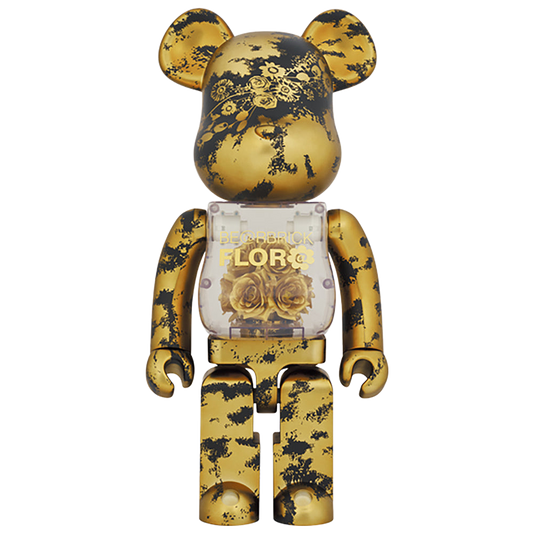 BE@RBRICK FLOR@ GOLD 1000％