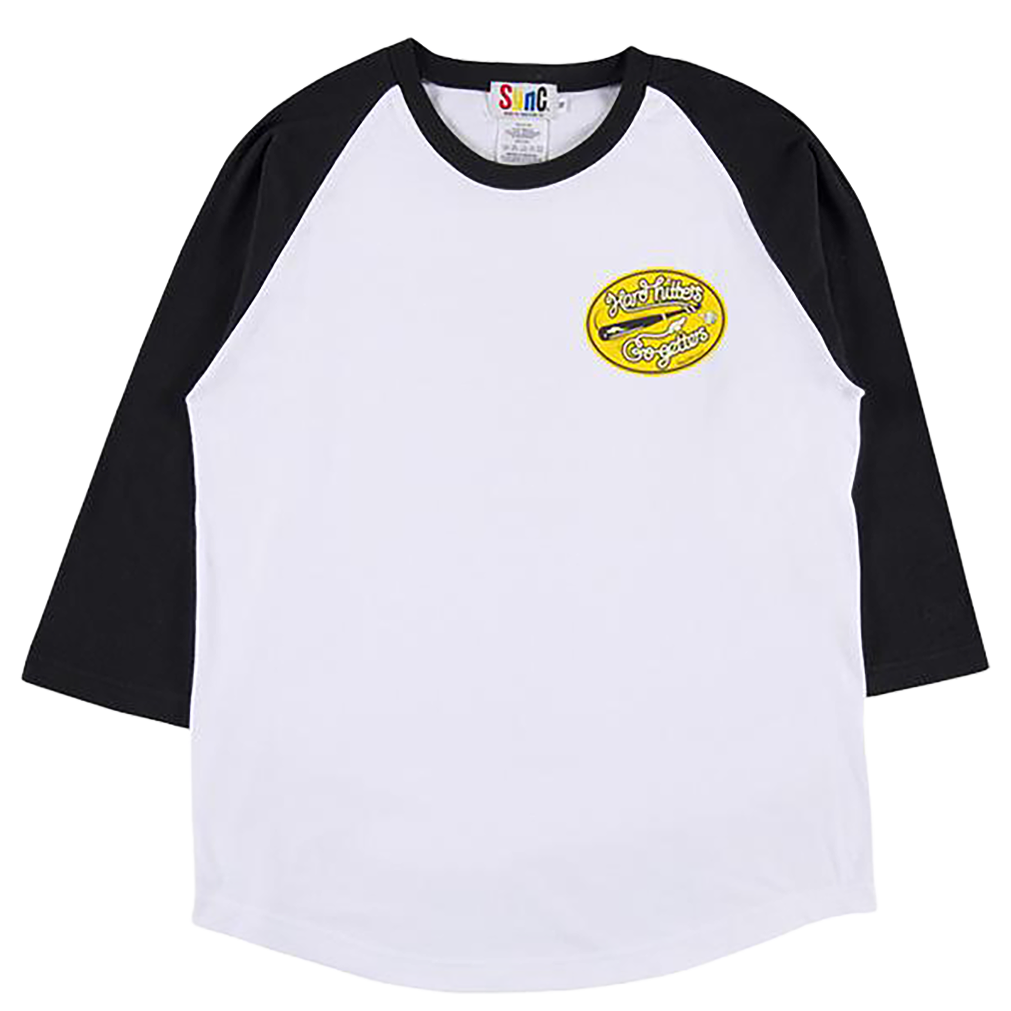 D*FACE RAGLAN 3/4 TEE HARD HITTERS