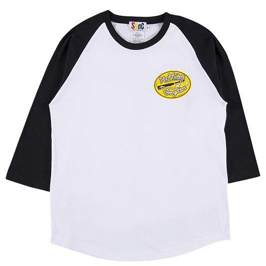 D*FACE RAGLAN 3/4 TEE HARD HITTERS