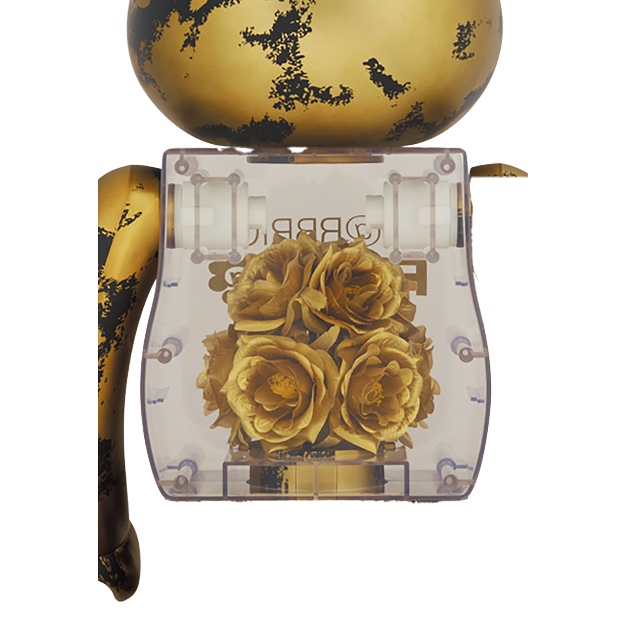 BE@RBRICK FLOR@ GOLD 1000％
