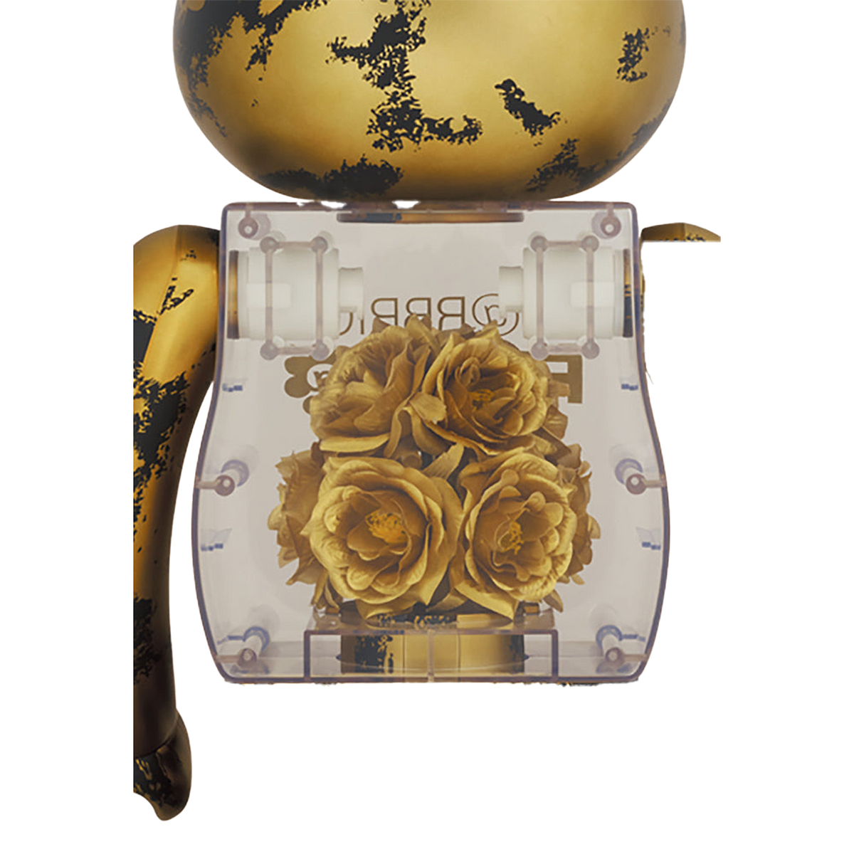 BE@RBRICK FLOR@ GOLD 1000％