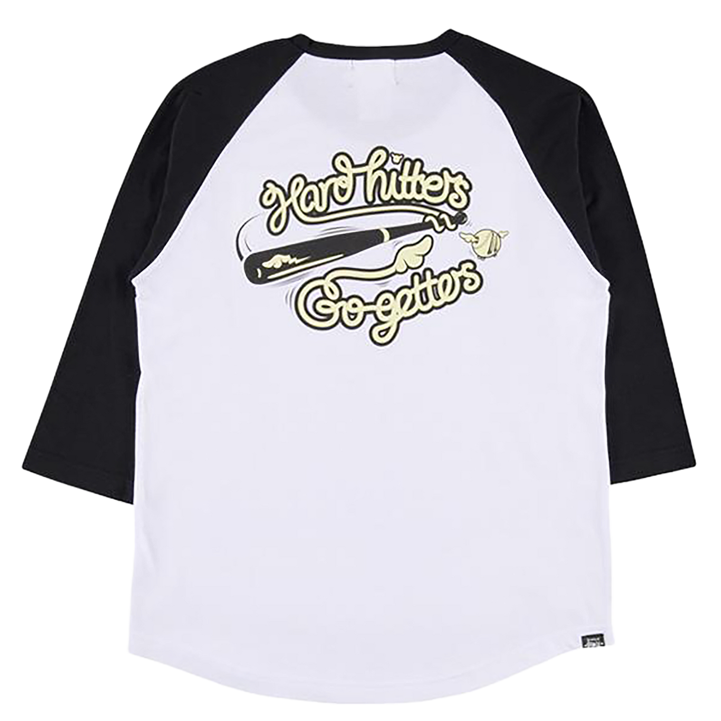 D*FACE RAGLAN 3/4 TEE HARD HITTERS