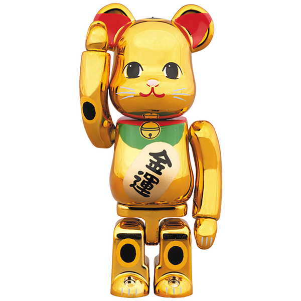 BE@RBRICK 招き猫 金メッキ 六 100％ | MEDICOM TOY OFFICIAL STORE