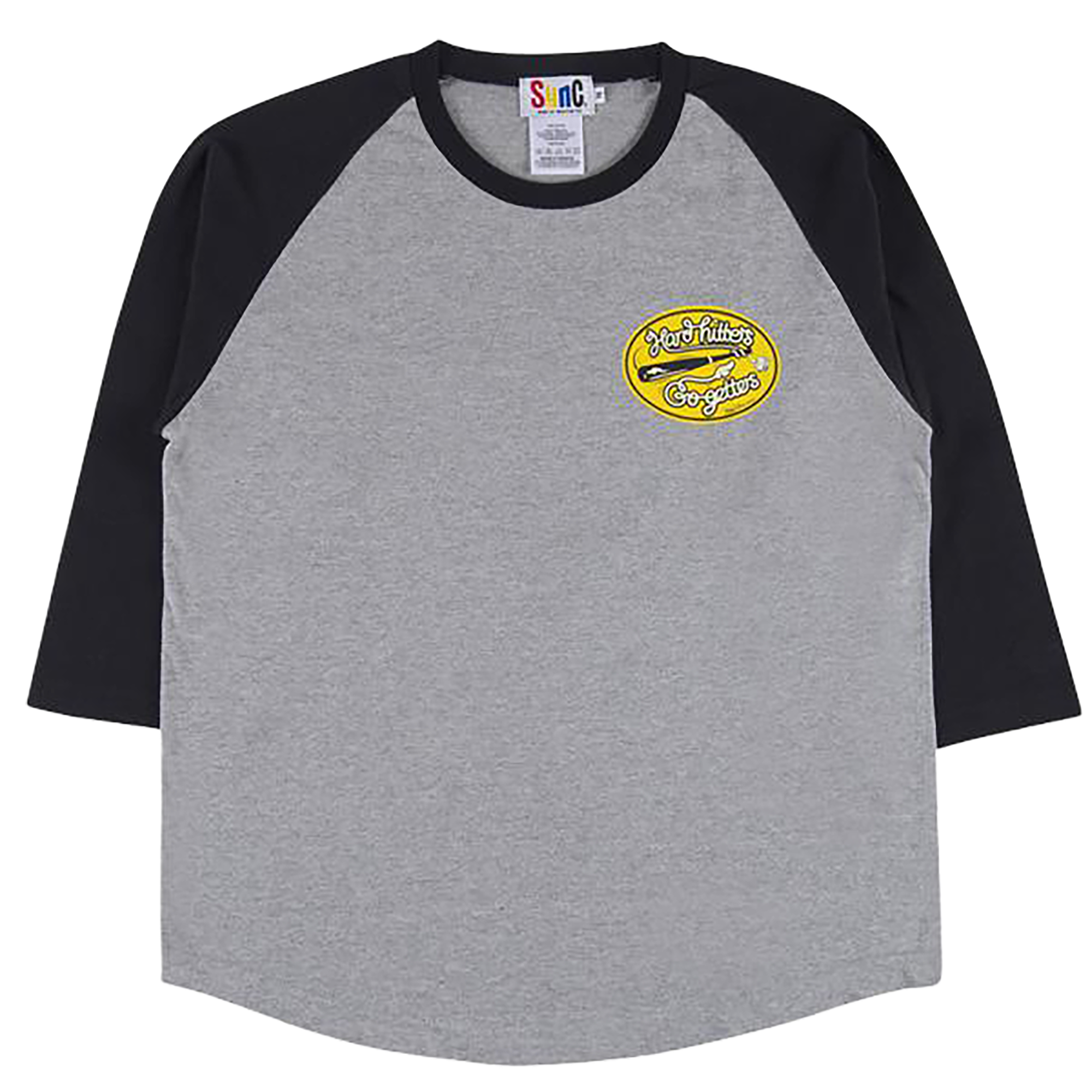 D*FACE RAGLAN 3/4 TEE HARD HITTERS