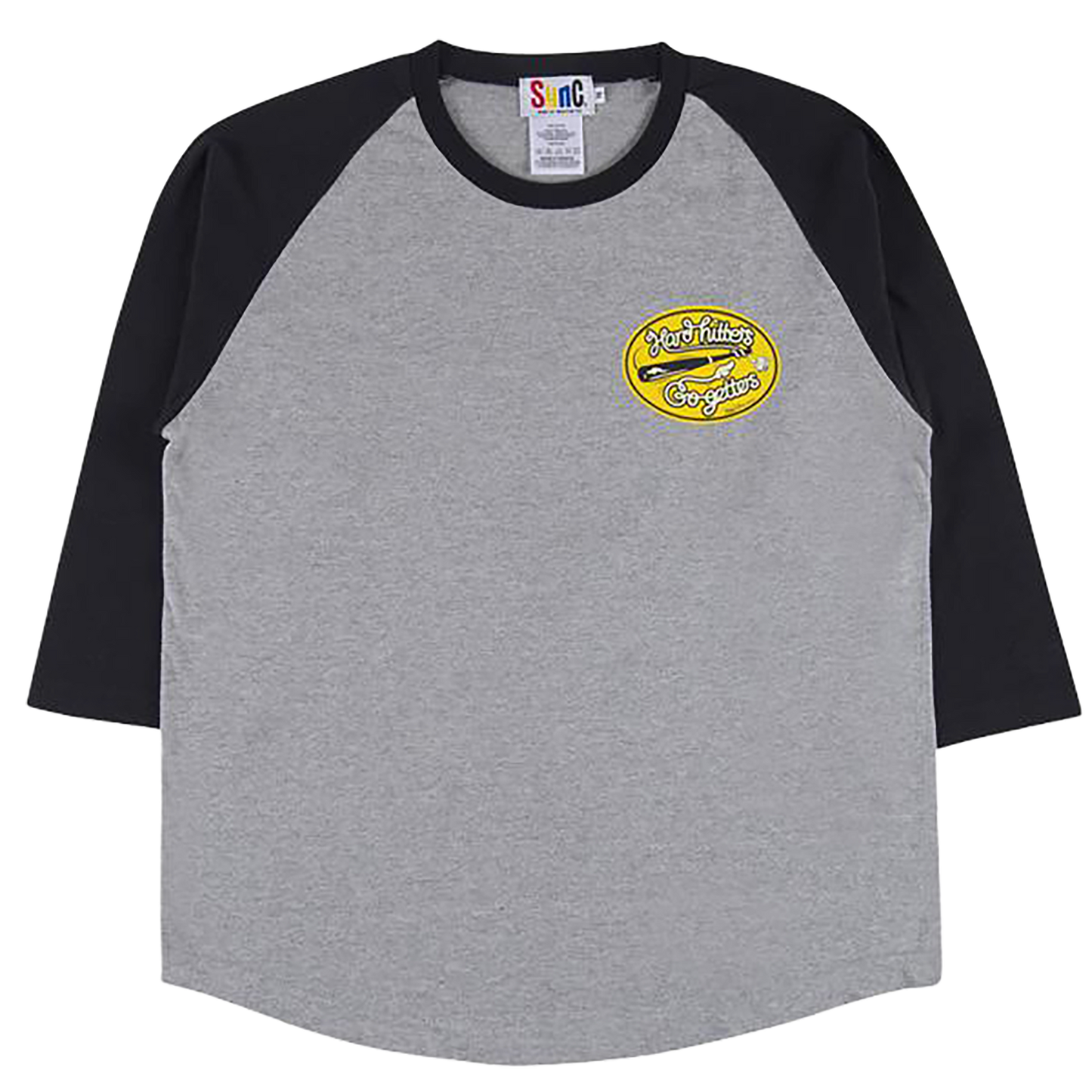 D*FACE RAGLAN 3/4 TEE HARD HITTERS