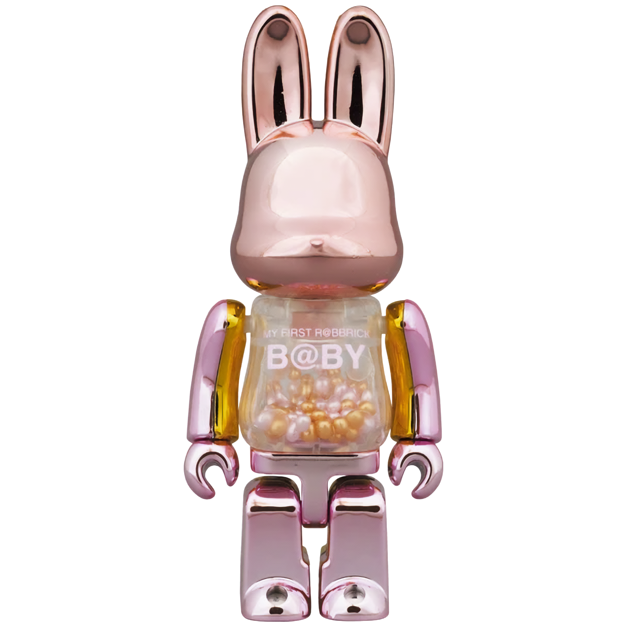 MY FIRST R@BBRICK B@BY 100％ & 400％ PINK GOLD Ver.