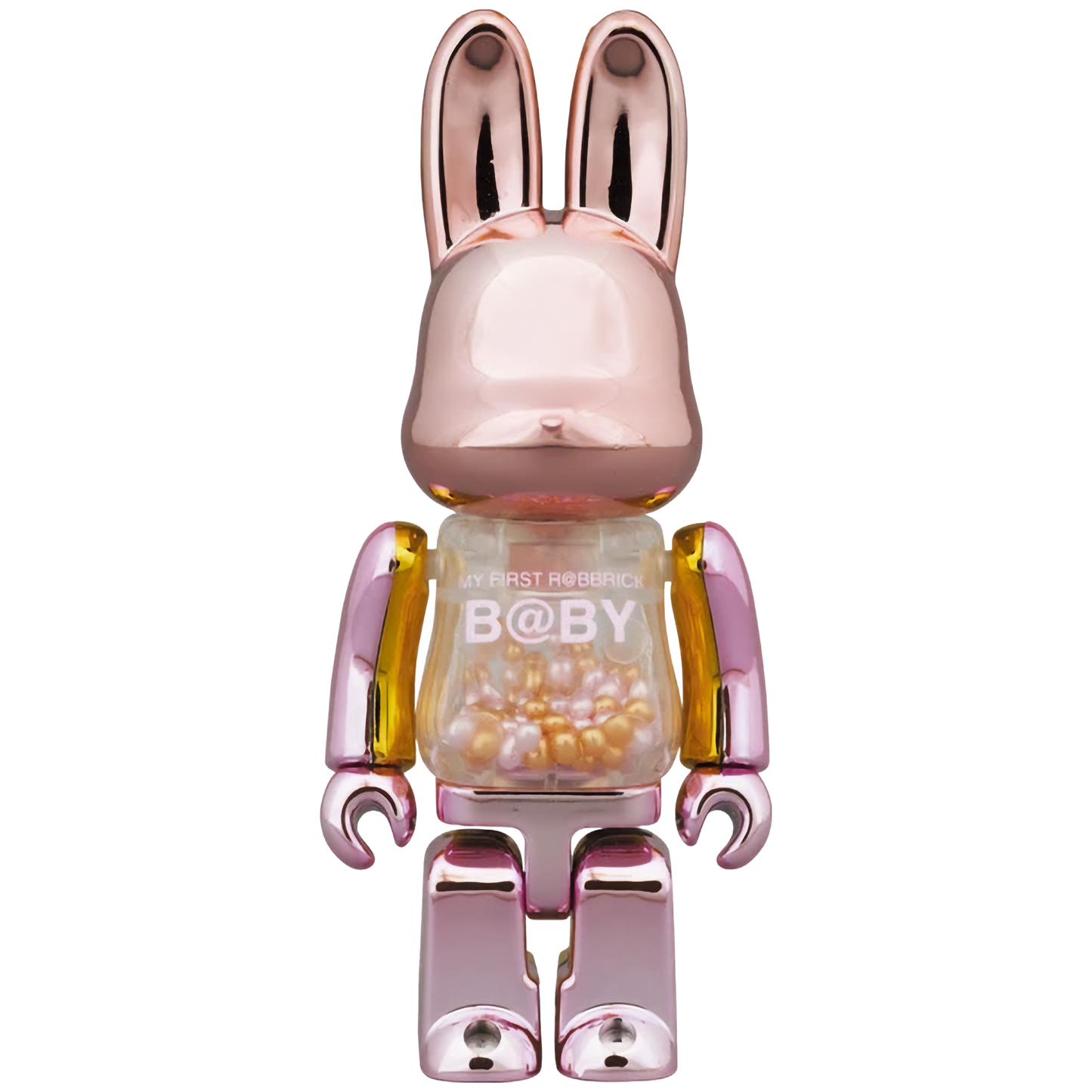 MY FIRST R@BBRICK B@BY 100％ & 400％ PINK GOLD Ver.