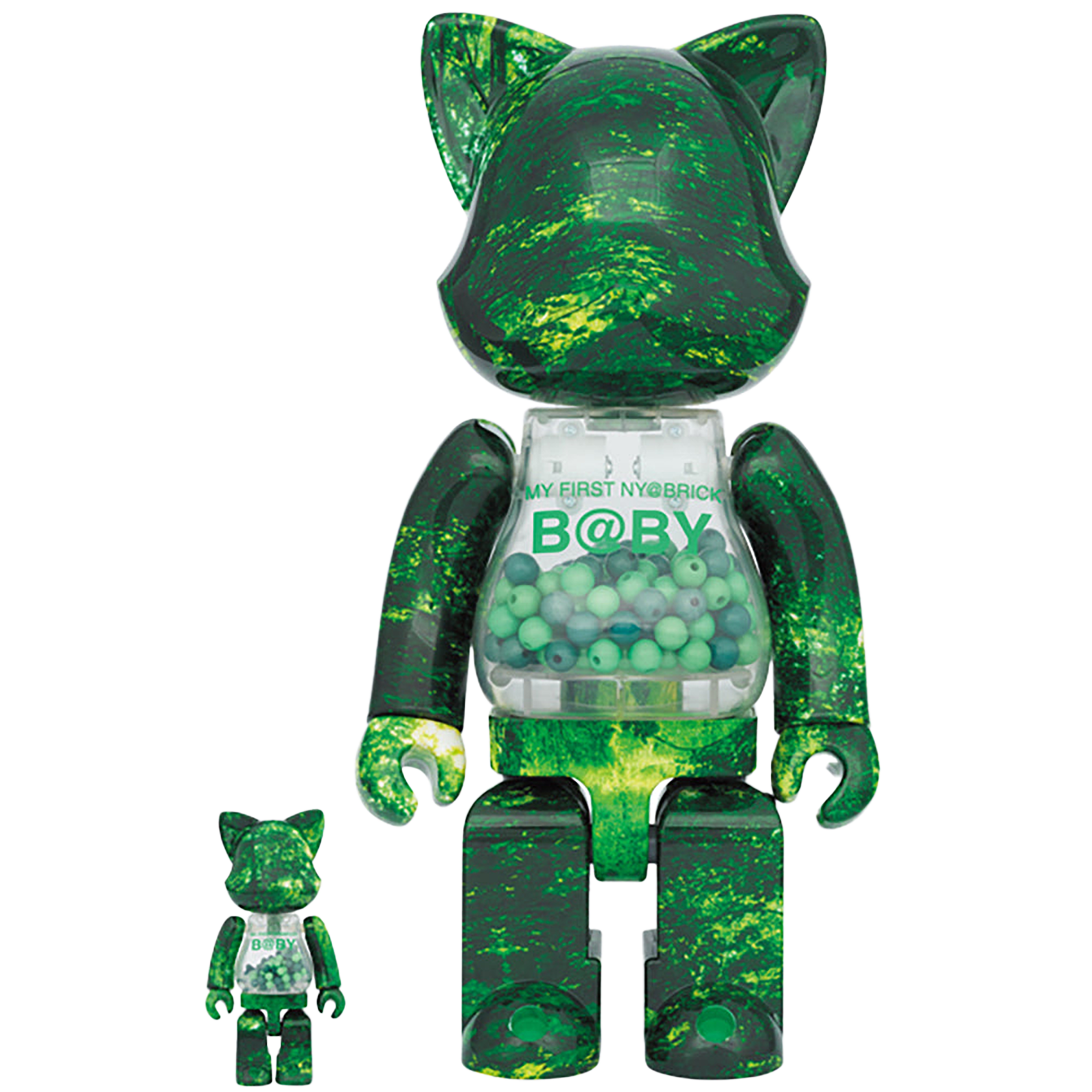 MY FIRST NY@BRICK 100％ & 400％ FOREST GREEN Ver.