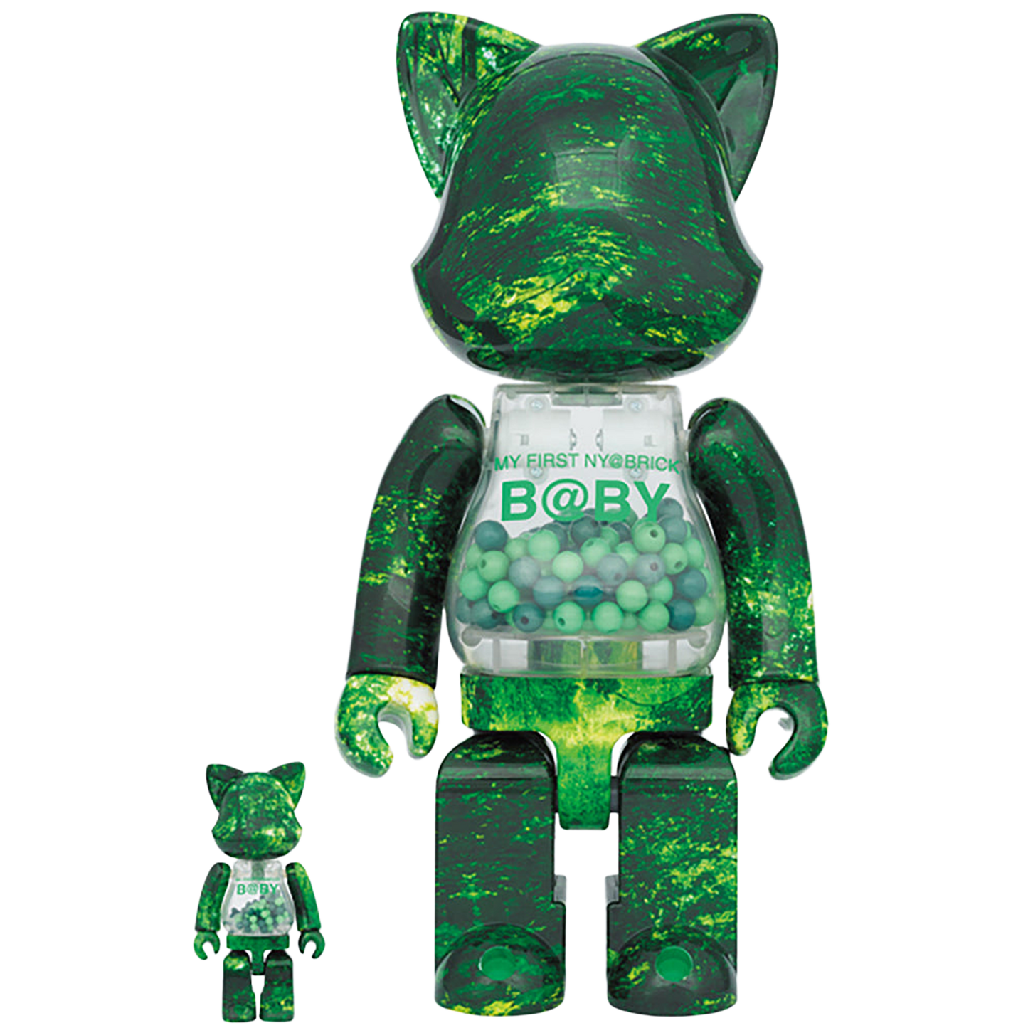MY FIRST NY@BRICK 100％ & 400％ FOREST GREEN Ver.