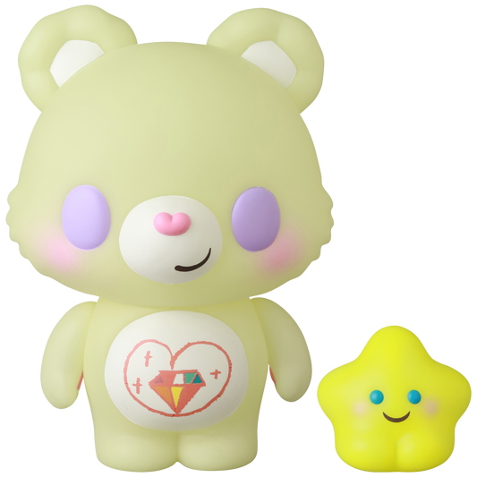 ソフビ Care Bears(TM) × seri norica Sparkle Heart Bear《2026年11月発売予定》_0
