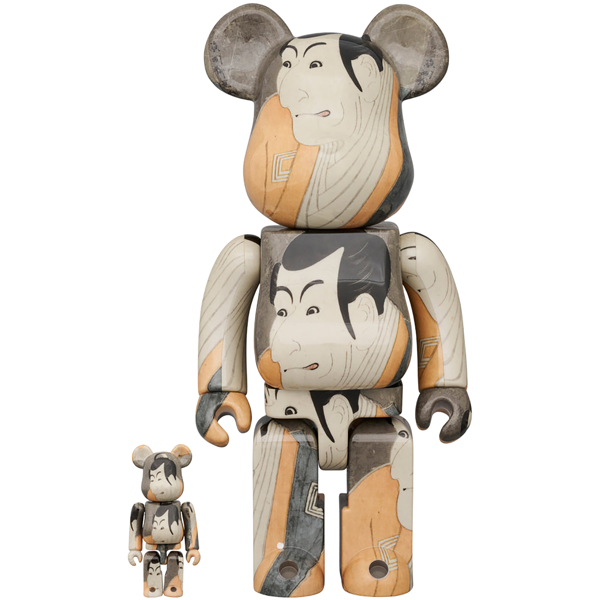 BE@RBRICK Boston Museum Toshusai Sharaku "The Actor Ichikawa Ebizo in the Role of Takemura Sadanoshin" 100％ & 400％《Planned to be shipped in late January 2025 / Order period is until August 10》

