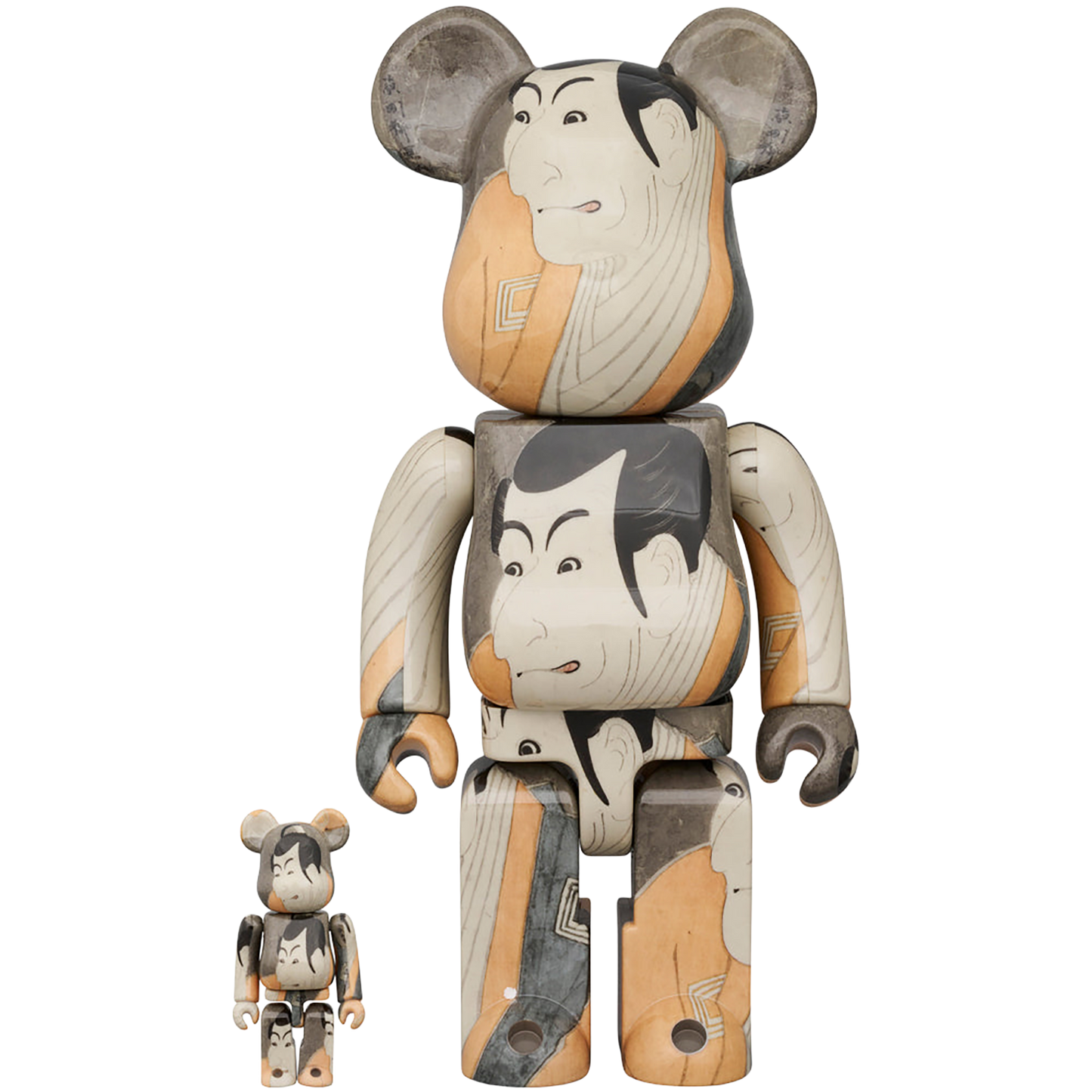 BE@RBRICK Boston Museum Toshusai Sharaku "The Actor Ichikawa Ebizo in the Role of Takemura Sadanoshin" 100％ & 400％《Planned to be shipped in late January 2025 / Order period is until August 10》
