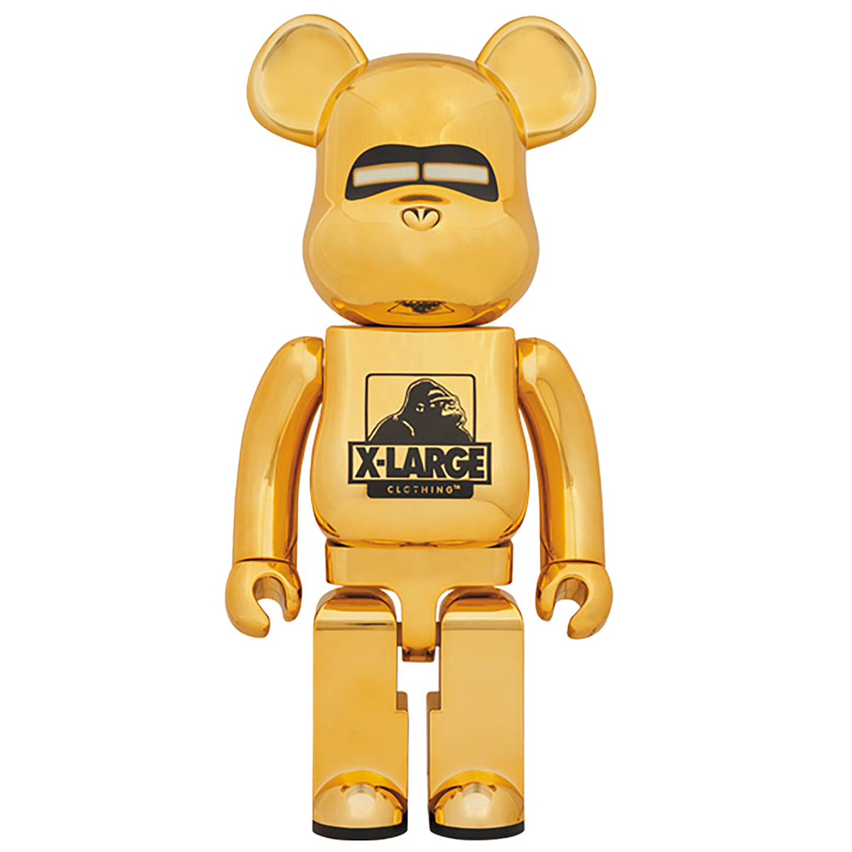 BE@RBRICK XLARGE(R) × HAJIME SORAYAMA 1000％ GOLD | MEDICOM TOY