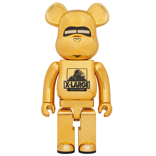 BE@RBRICK XLARGE(R) × HAJIME SORAYAMA 1000％ GOLD