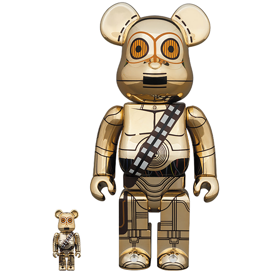 BE@RBRICK C-3PO (TM) 100％ & 400％ (The Rise of Skywalker Ver.)