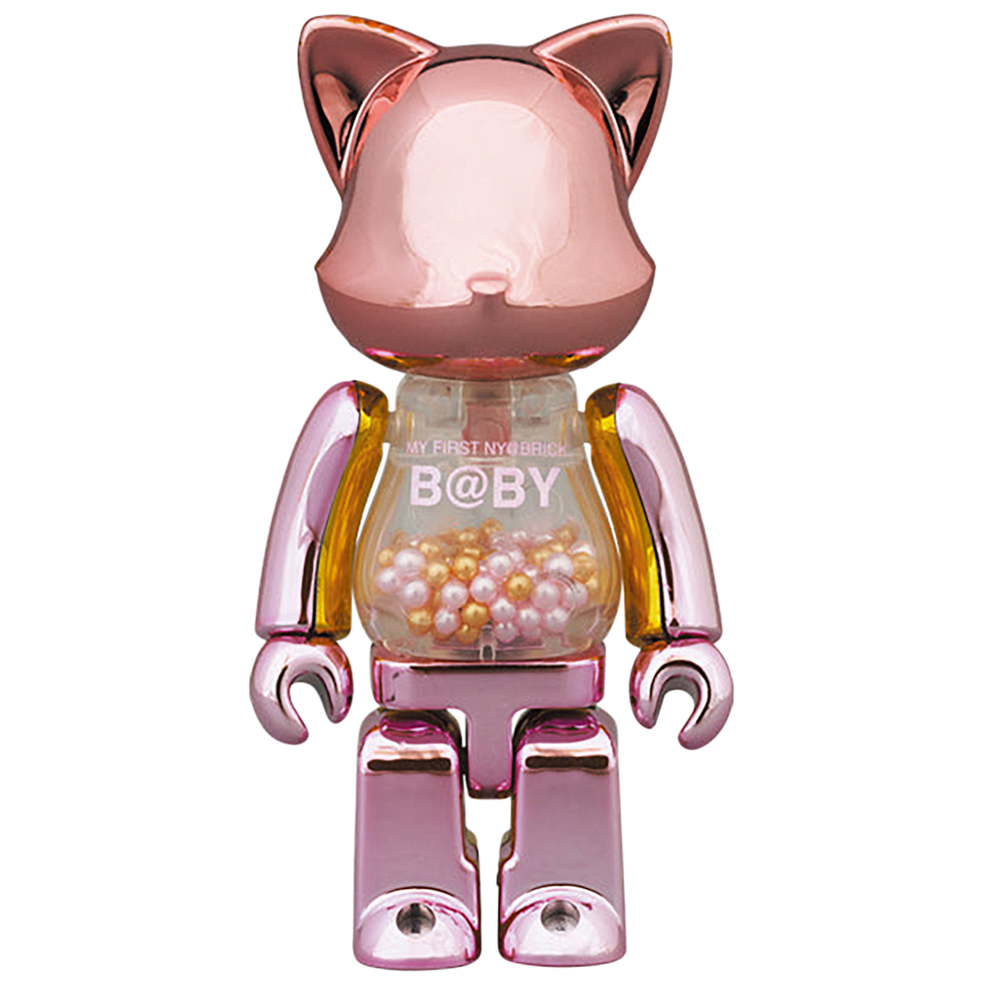 MY FIRST NY@BRICK B@BY 100％ & 400％ PINK GOLD Ver.