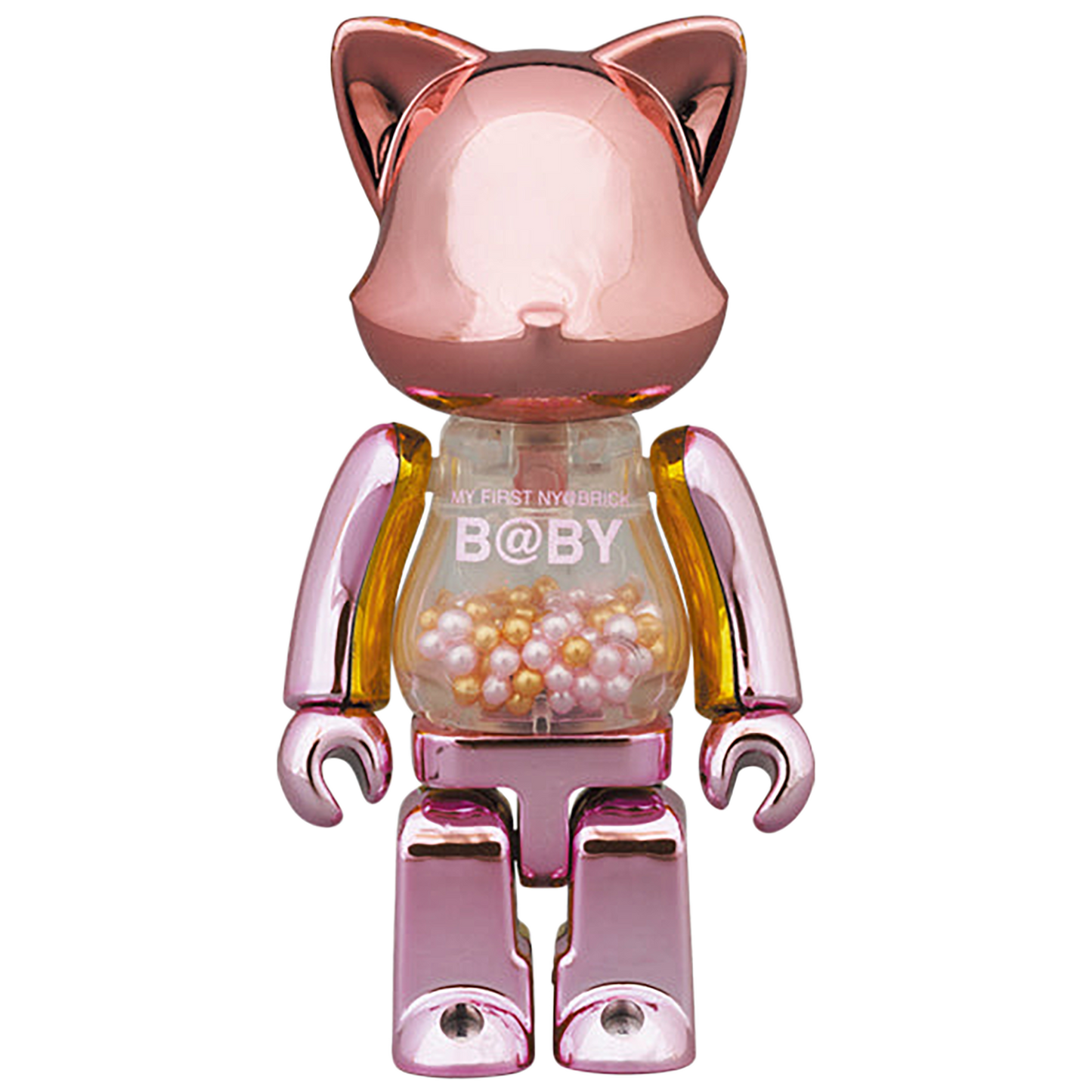MY FIRST NY@BRICK B@BY 100％ & 400％ PINK GOLD Ver.