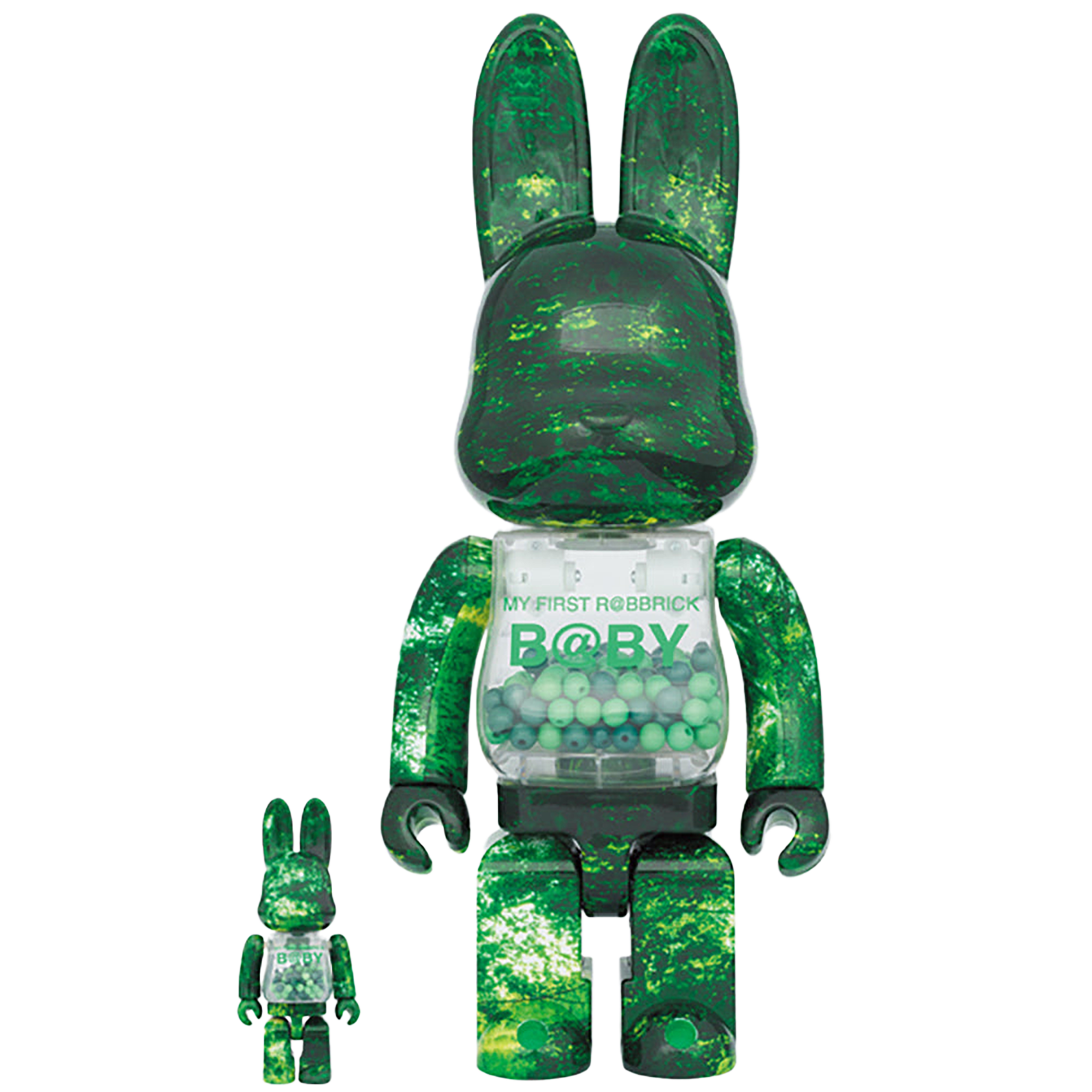MY FIRST R@BBRICK 100％ & 400％ FOREST GREEN Ver.