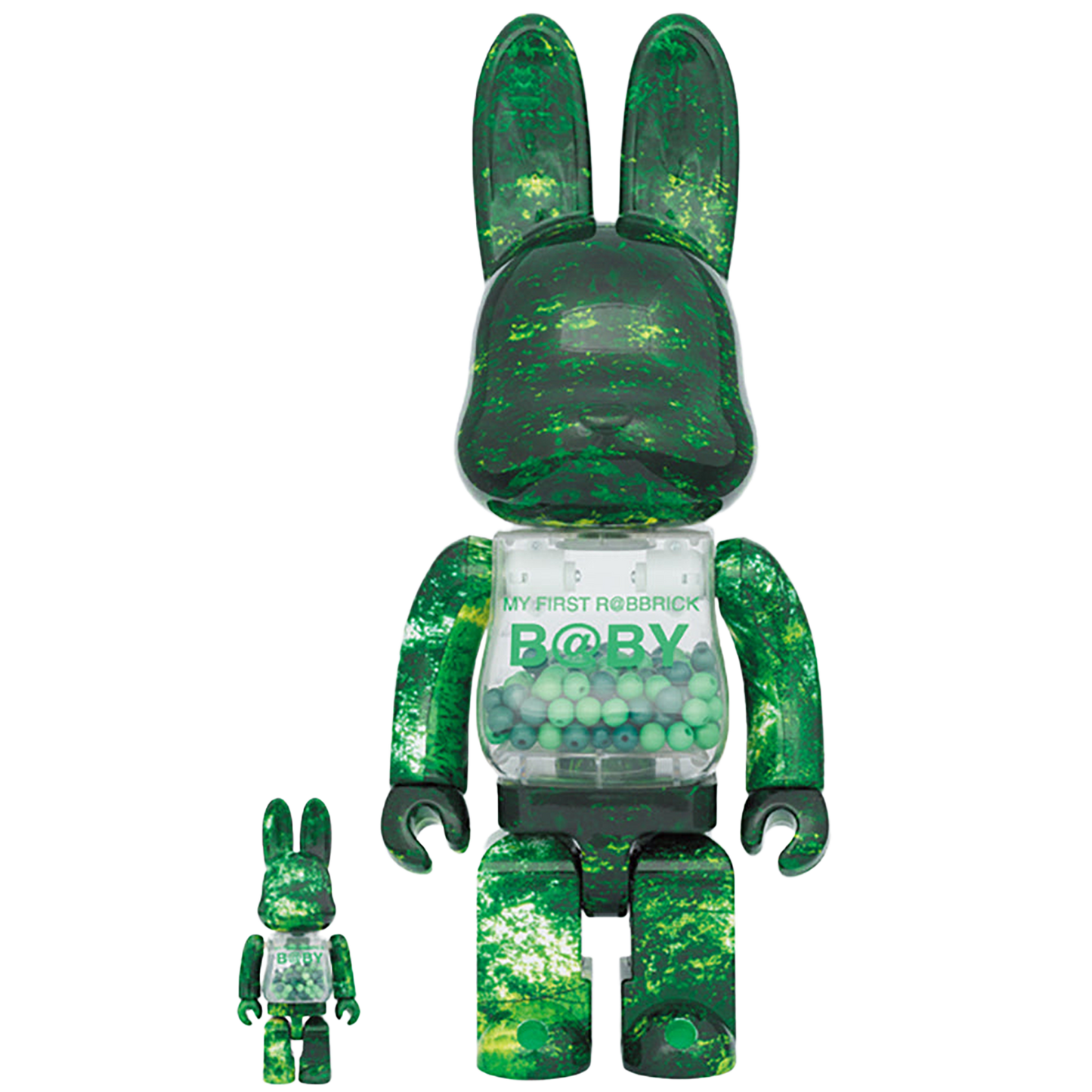 MY FIRST R@BBRICK 100％ & 400％ FOREST GREEN Ver.