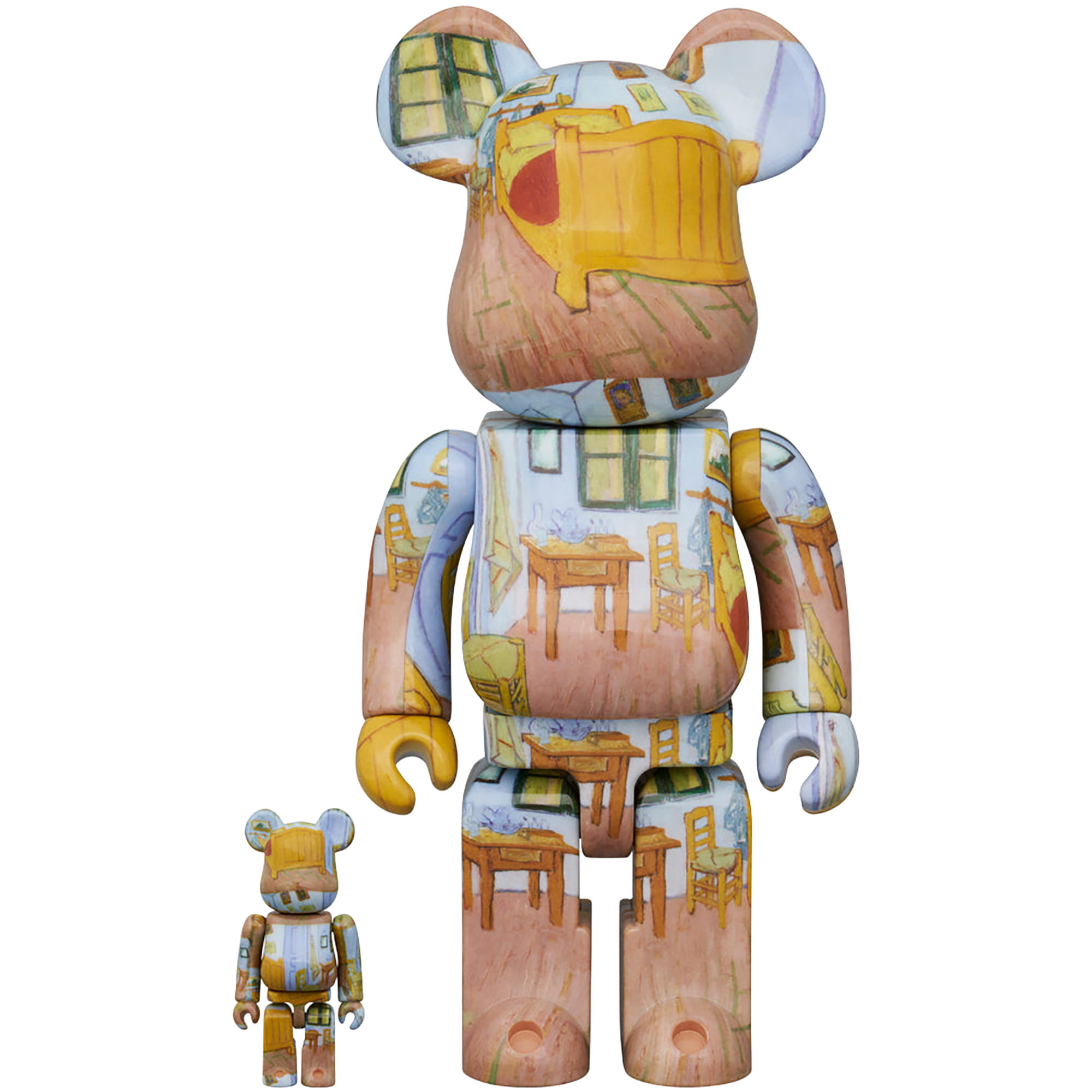 BE@RBRICK × Van Gogh Museum Van Gogh "The Bedroom" 100％ & 400％《Planned to be shipped in late January 2025 / Order period is until August 10》
