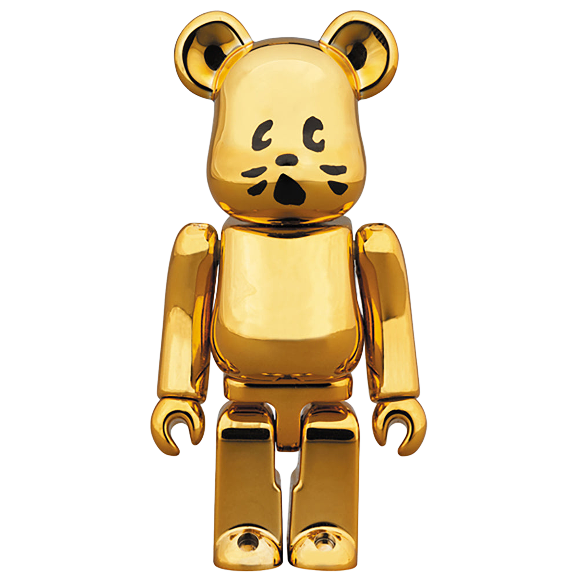 BE@RBRICK にゃー 金メッキVer. 100％ & 400％