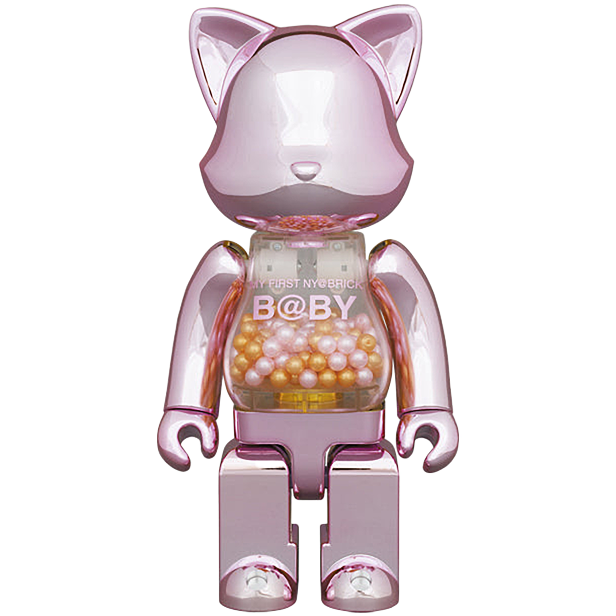 MY FIRST NY@BRICK B@BY 100％ & 400％ PINK GOLD Ver.