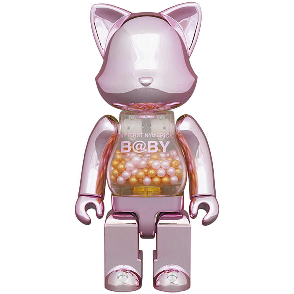 MY FIRST NY@BRICK B@BY 100％ & 400％ PINK GOLD Ver.