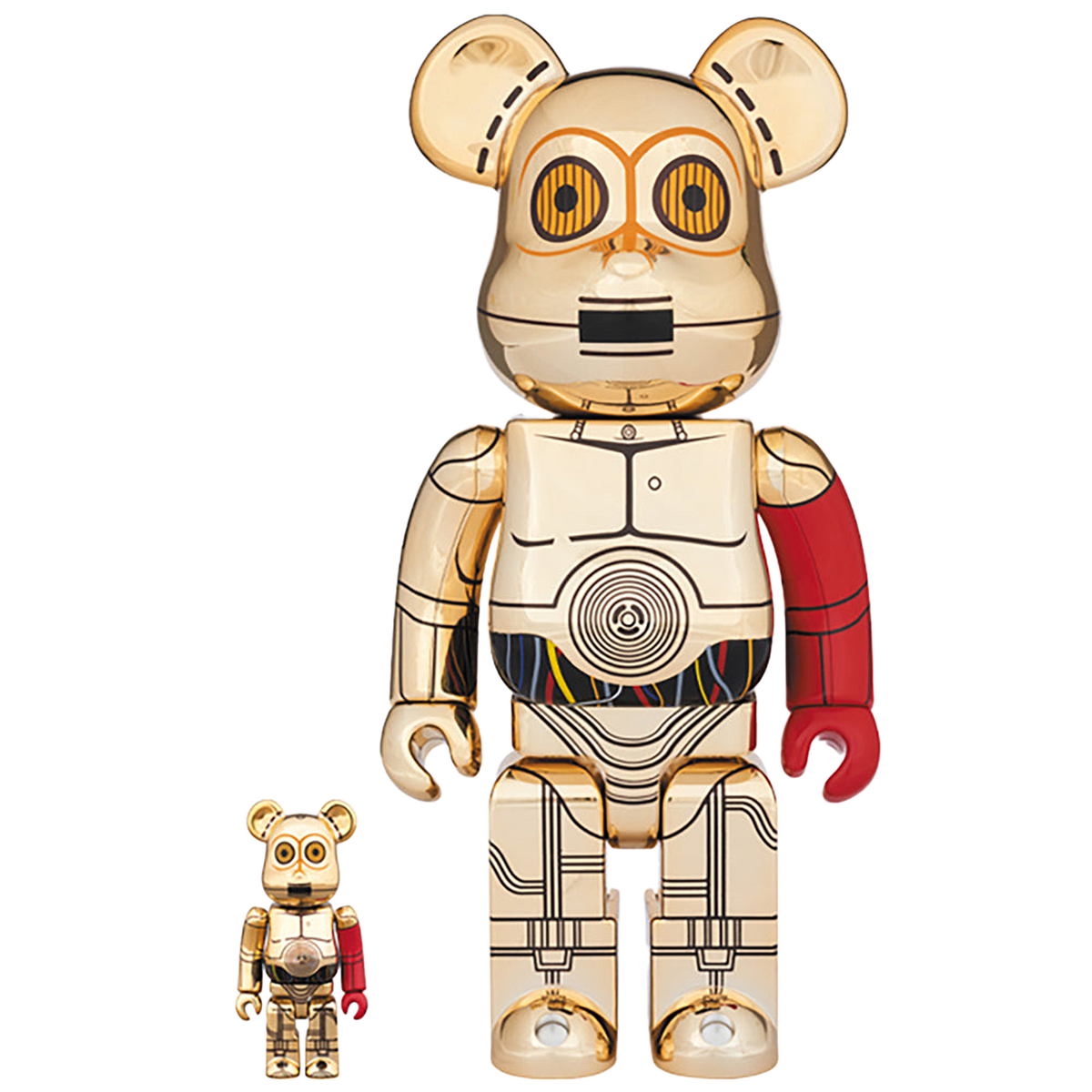 BE@RBRICK C-3PO（TM） THE FORCE AWAKENS Ver. 100％ & 400％