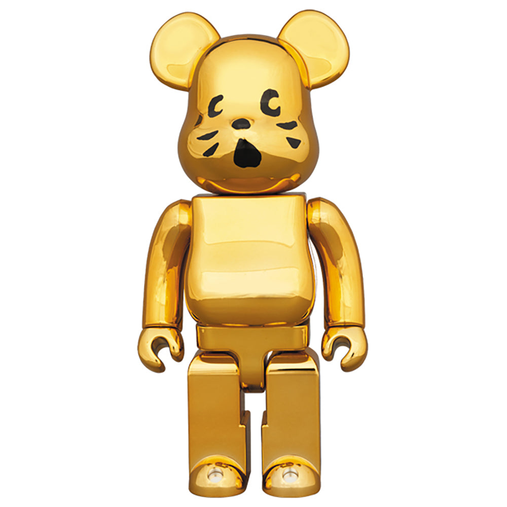 BE@RBRICK にゃー 金メッキVer. 100％ & 400％_2