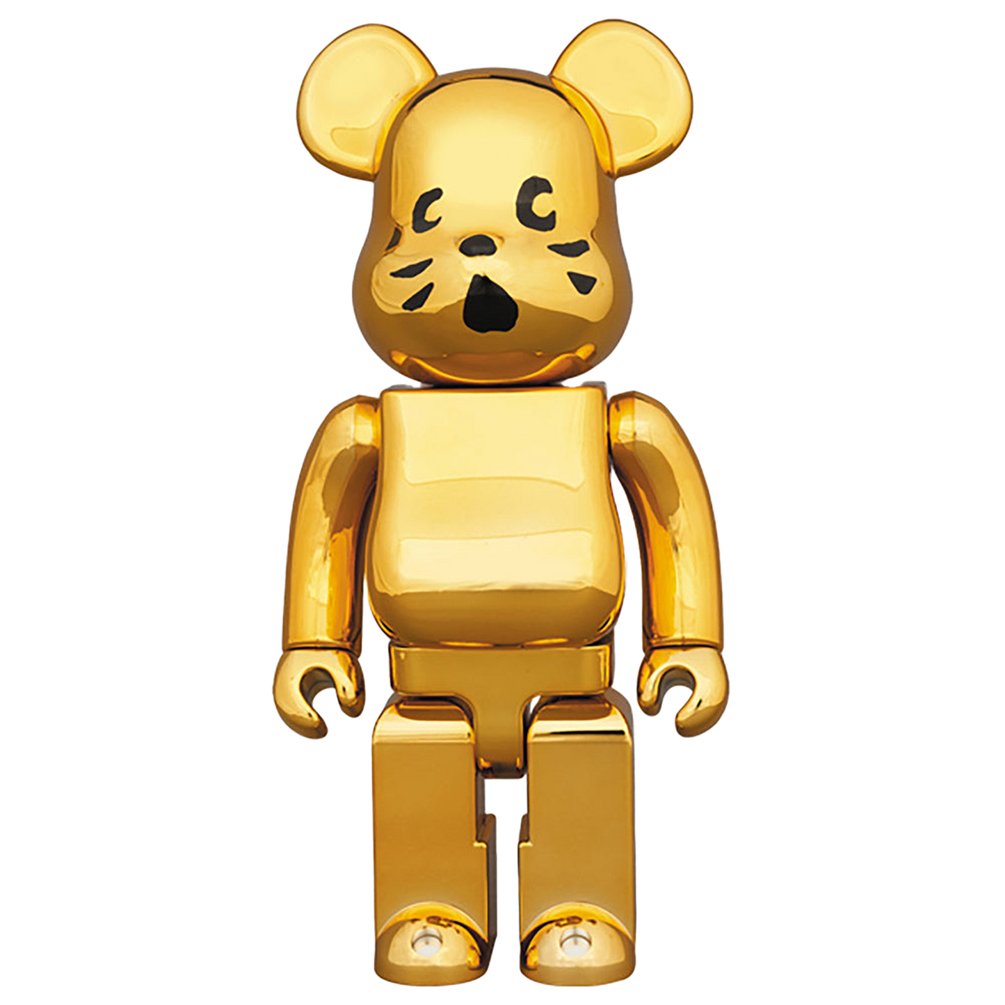 BE@RBRICK にゃー 金メッキVer. 100％ & 400％