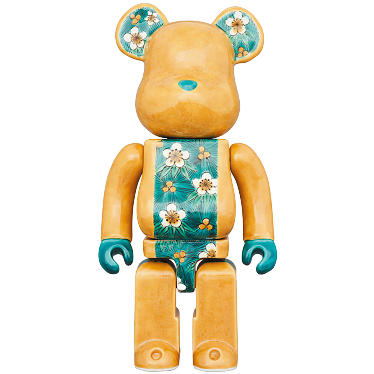 九谷BE@RBRICK 匠【黄晶彩磁彩三友】