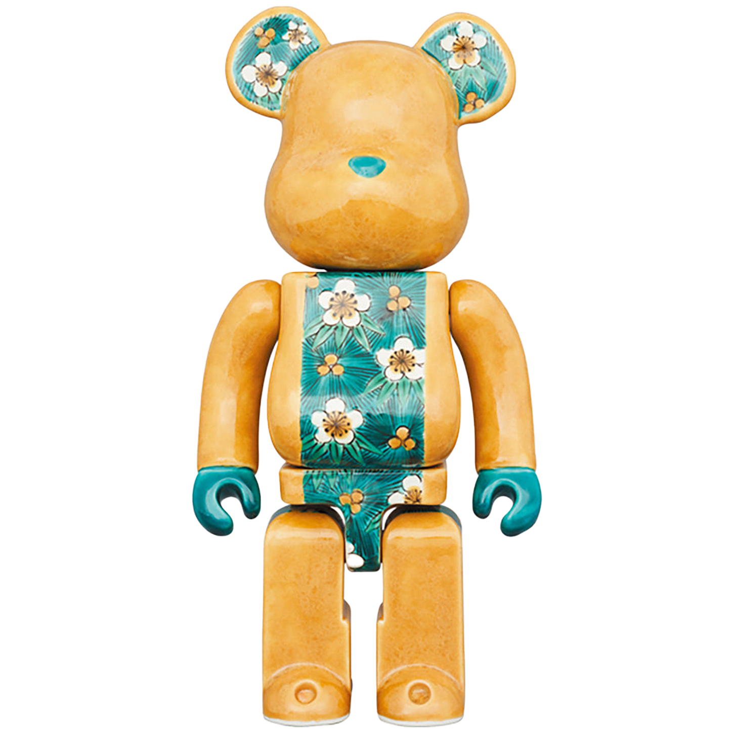 九谷BE@RBRICK 匠【黄晶彩磁彩三友】