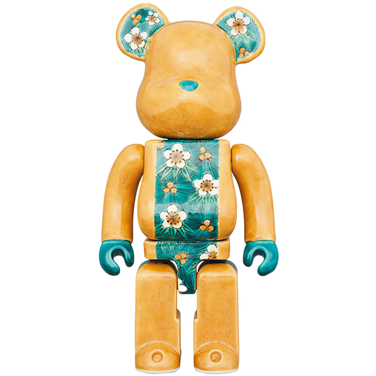 九谷BE@RBRICK 匠【黄晶彩磁彩三友】