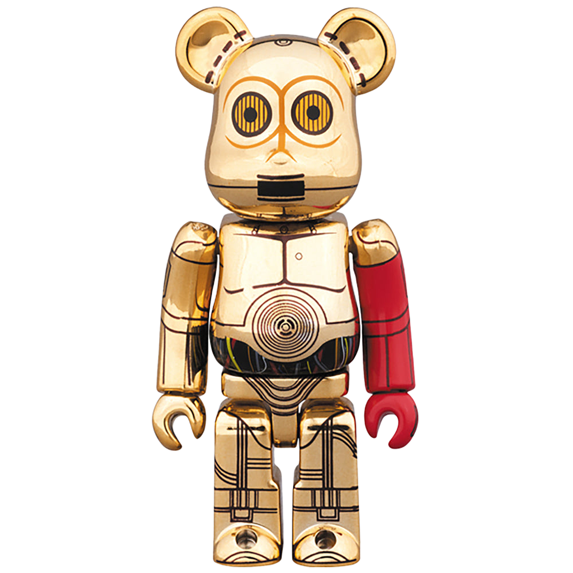 BE@RBRICK C-3PO（TM） THE FORCE AWAKENS Ver. 100％ & 400％
