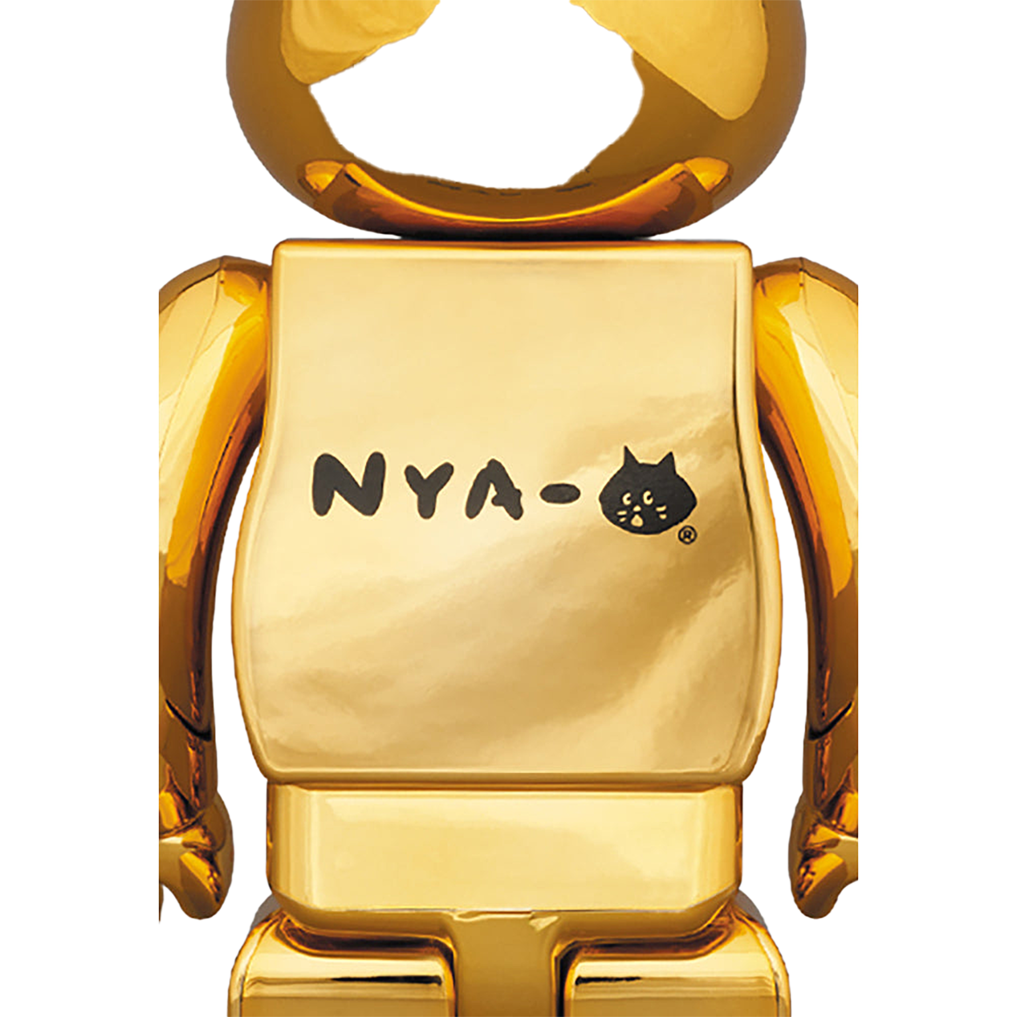 BE@RBRICK にゃー 金メッキVer. 100％ & 400％