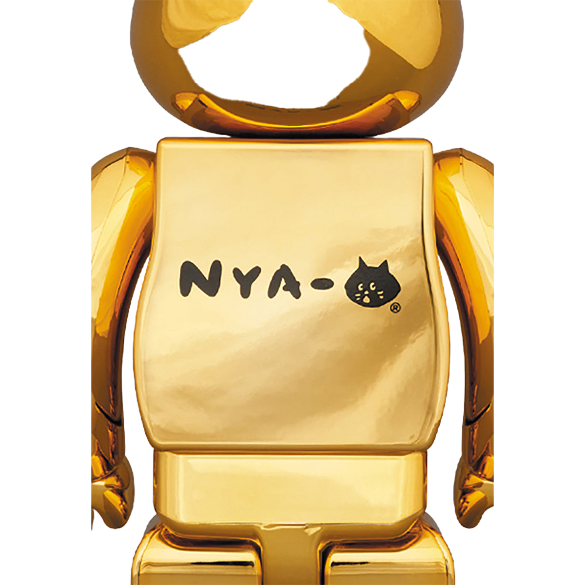 BE@RBRICK にゃー 金メッキVer. 100％ & 400％