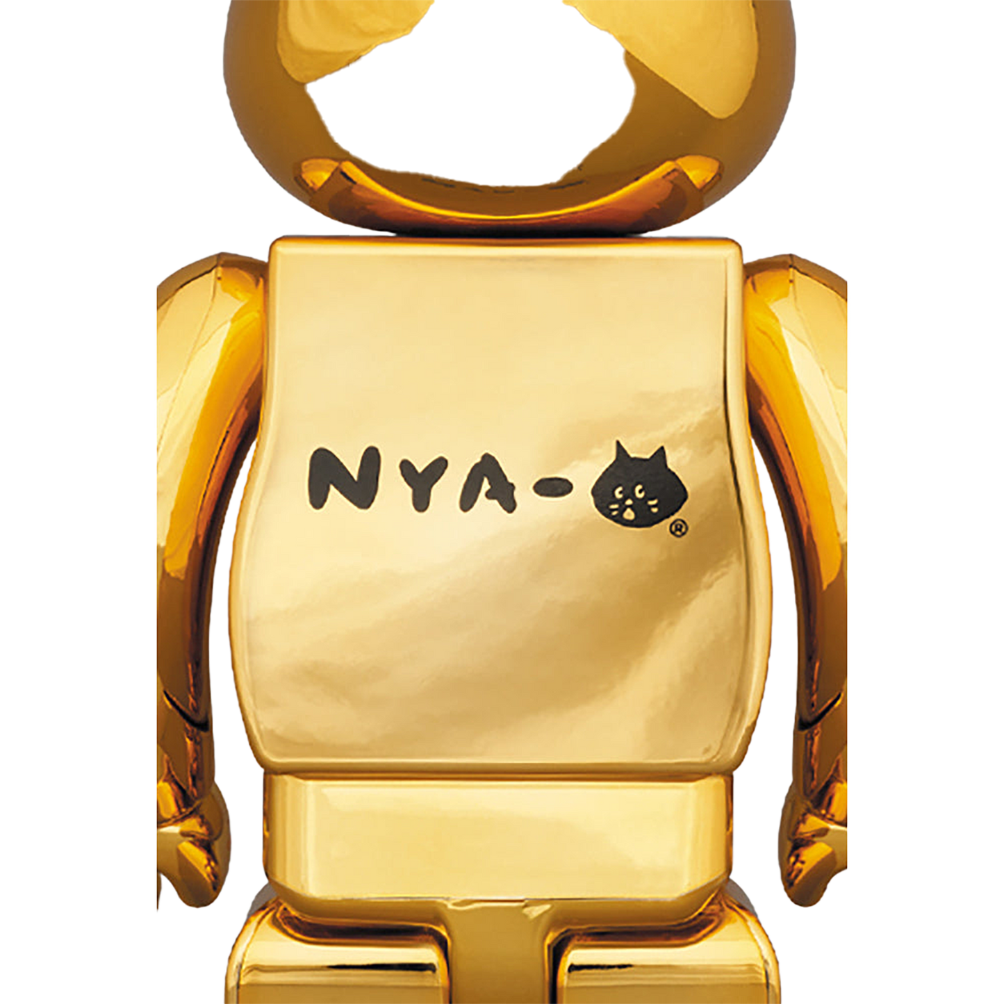 BE@RBRICK にゃー 金メッキVer. 100％ & 400％
