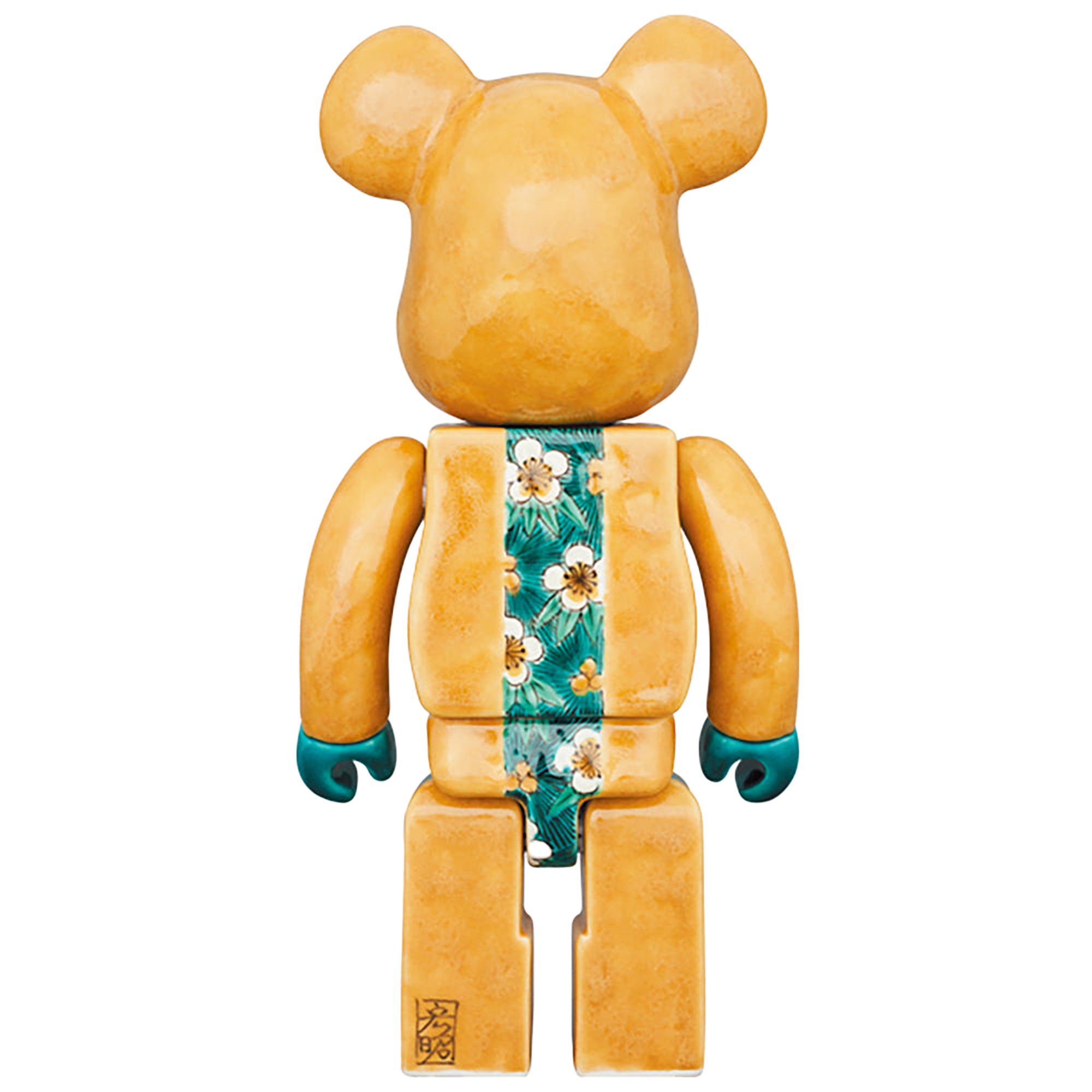 九谷BE@RBRICK 匠【黄晶彩磁彩三友】