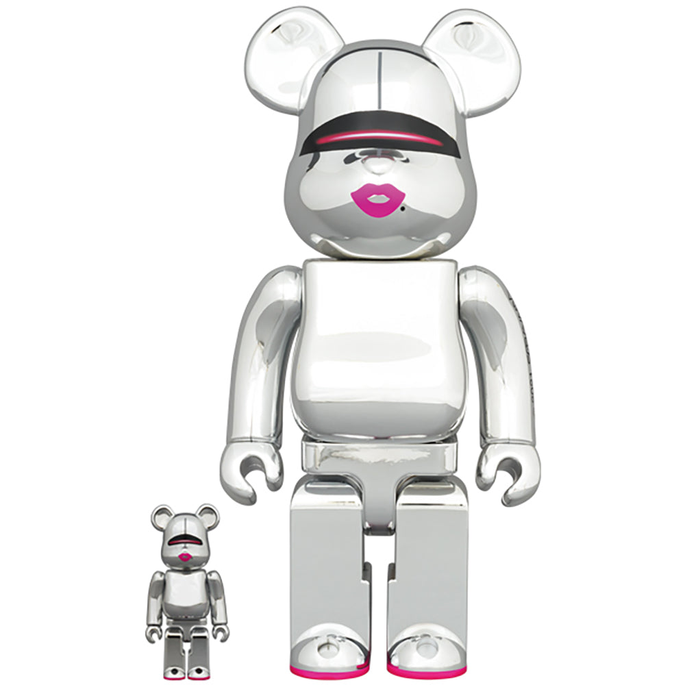 BE@RBRICK SORAYAMA × 2G SILVER Ver. 100％ & 400％_0