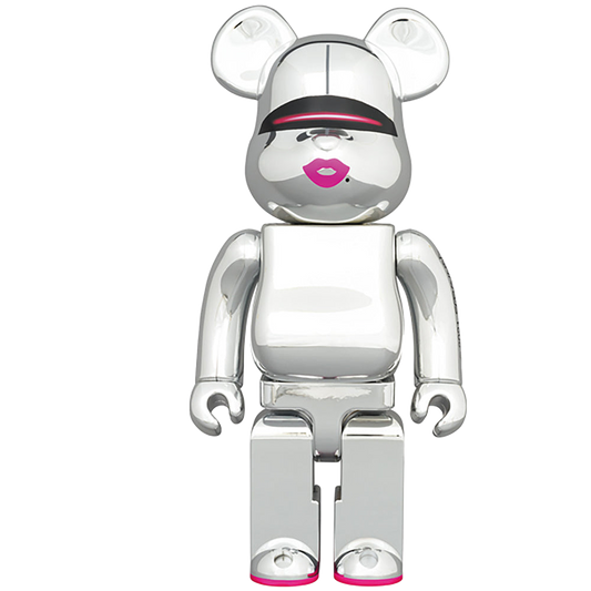 BE@RBRICK SORAYAMA × 2G SILVER Ver. 100％ & 400％