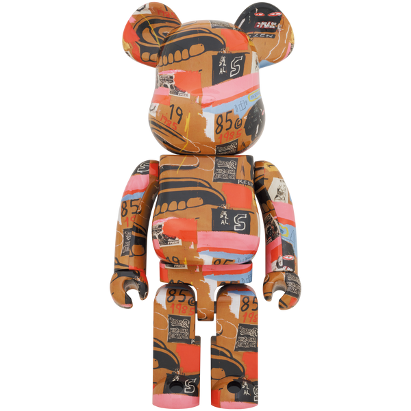 BE@RBRICK  Andy Warhol × BASQUIAT #2 BE@RBRICK Andy Warhol × JEAN-MICHEL BASQUIAT #2 1000％ | MEDICOM